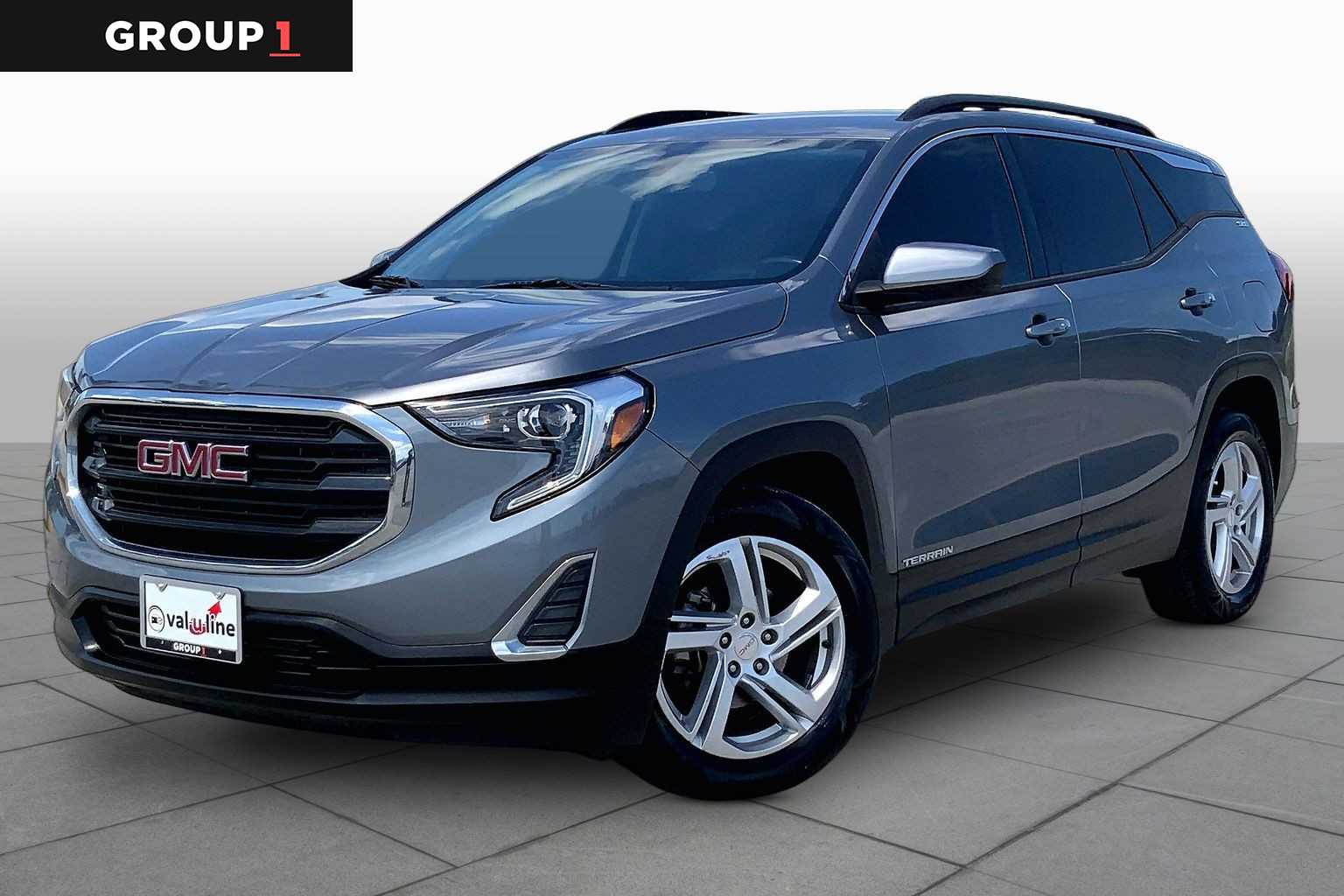 2018 GMC Terrain SLE Satin Steel Metallic at Texan GMC Buick