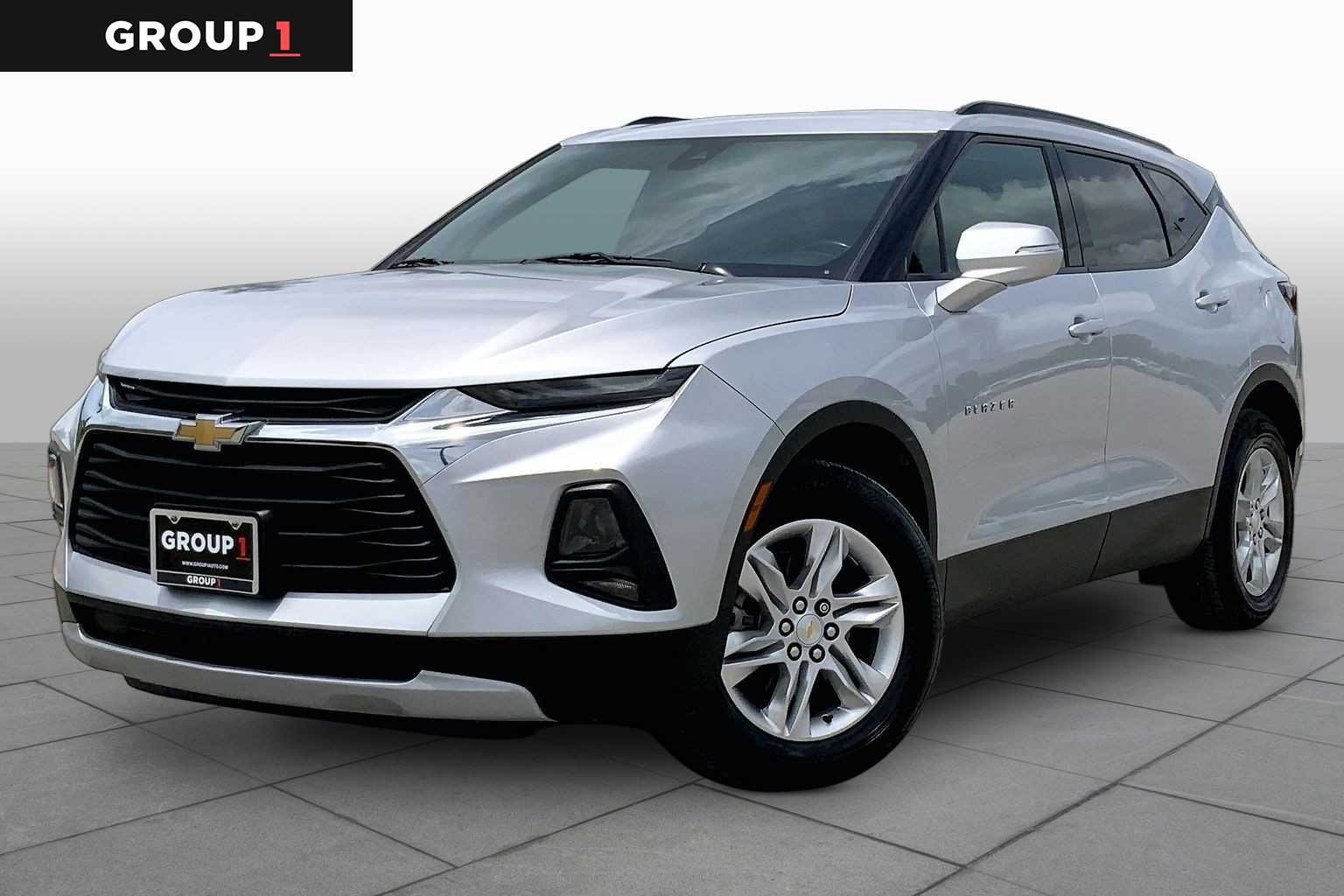 2021 Chevrolet Blazer LT Silver Ice Metallic at Lone Star Chevrolet