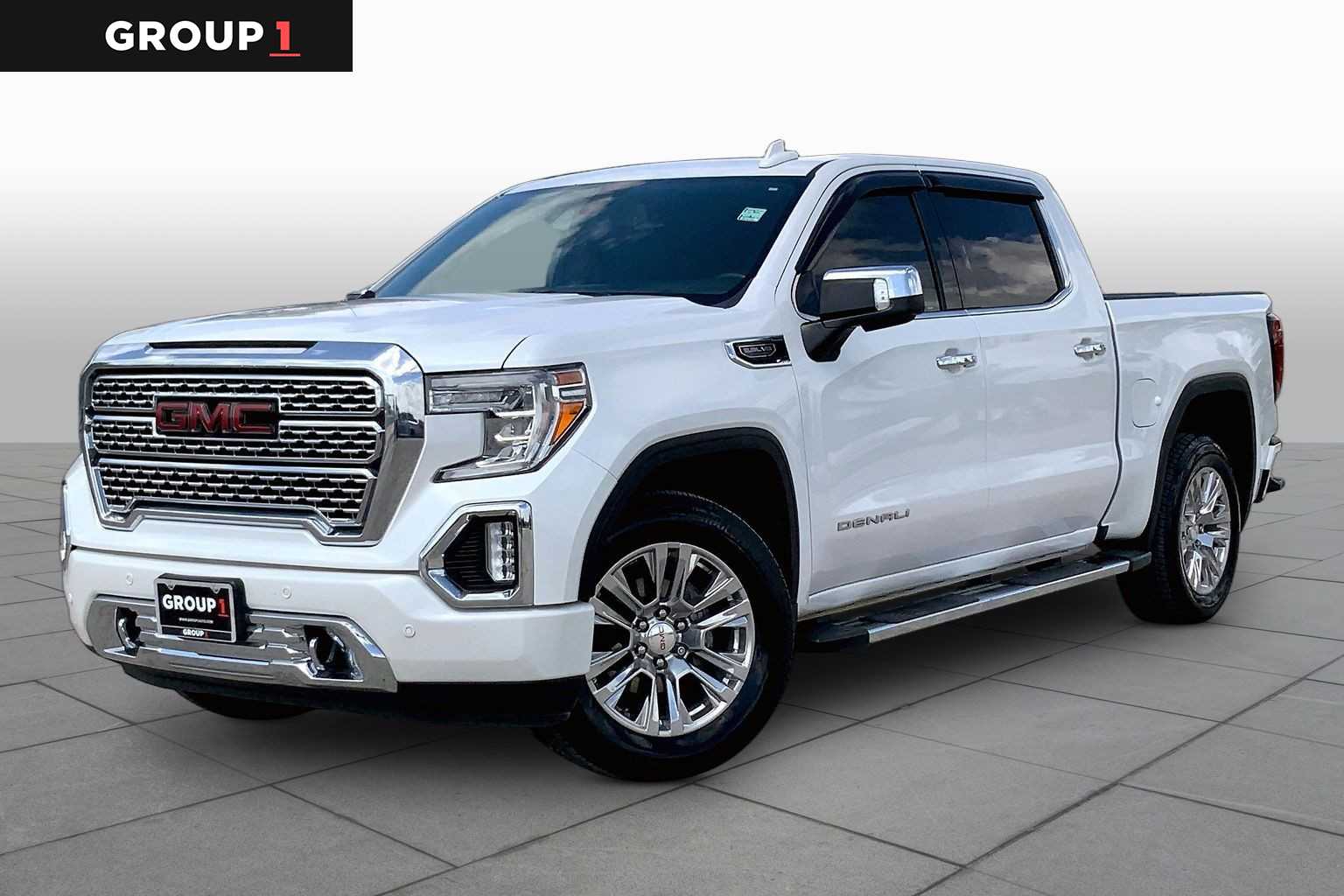 2021 GMC Sierra 1500 Denali White Frost Tricoat at Auto Boutique Texas