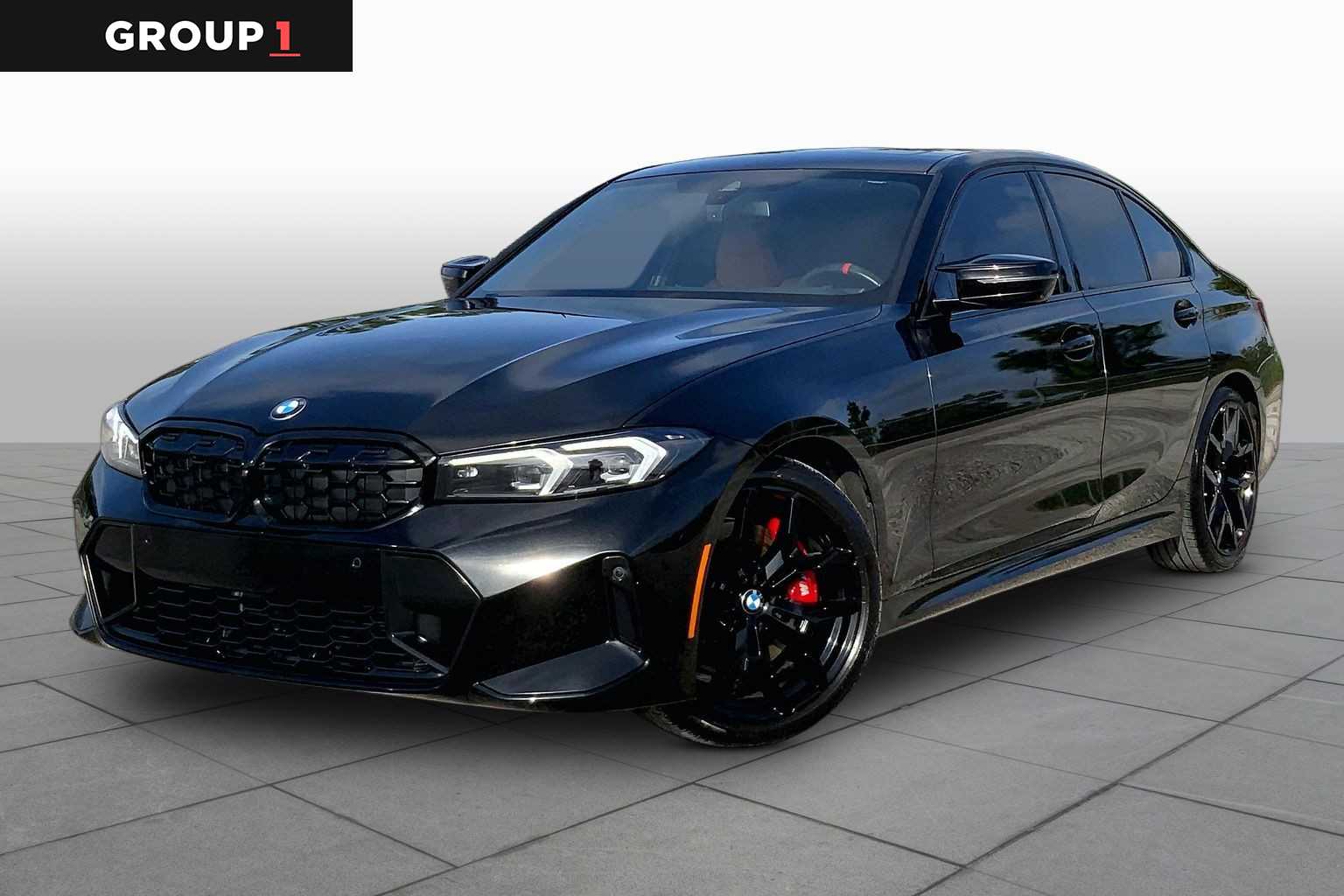 2025 BMW M340i M340i Black Sapphire Metallic at Lexus Southwest Houston