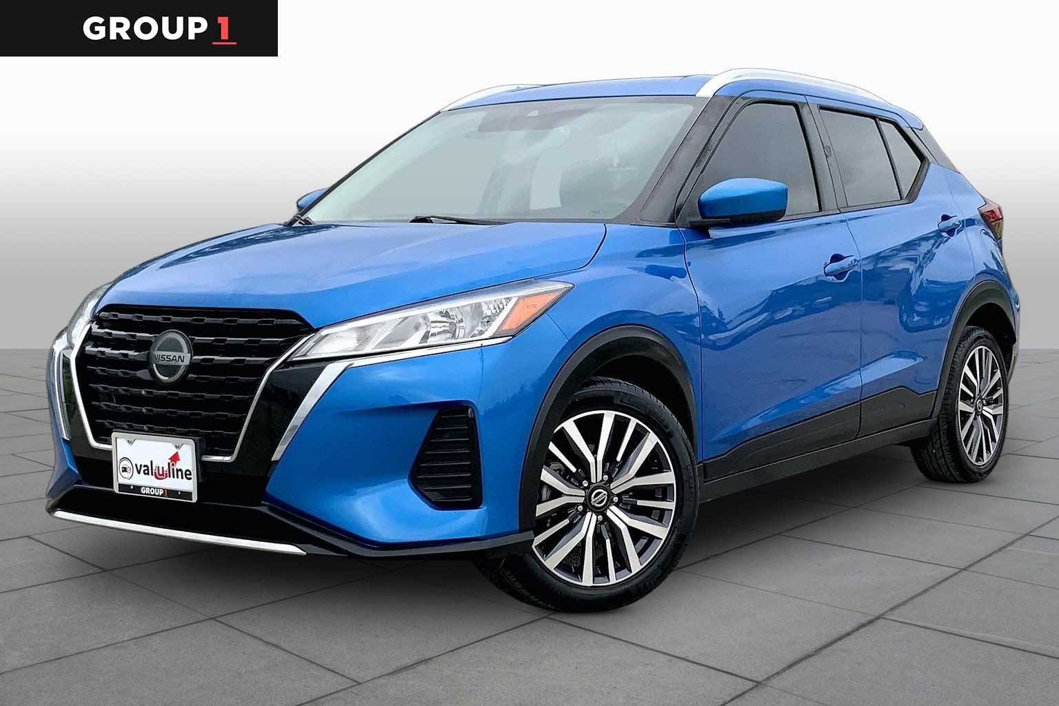 2021 Nissan Kicks SV ELECTRIC BLUE M at Sterling McCall Nissan