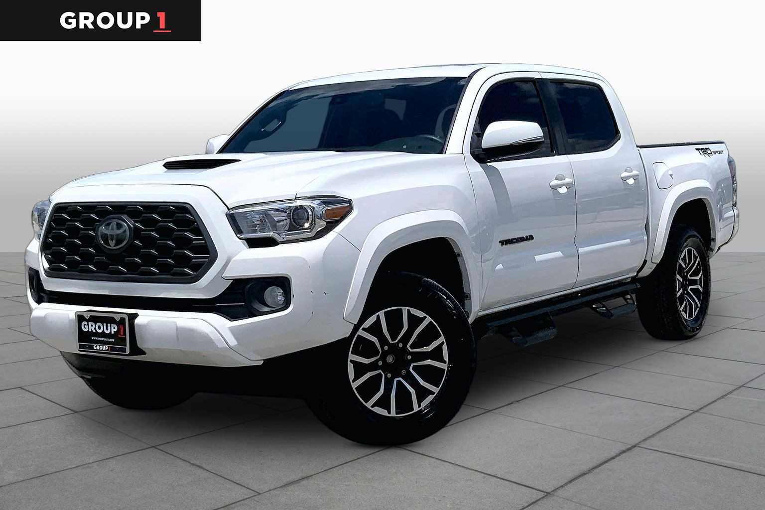 2020 Toyota Tacoma TRD Sport Super White at Group 1 GMC Buick South