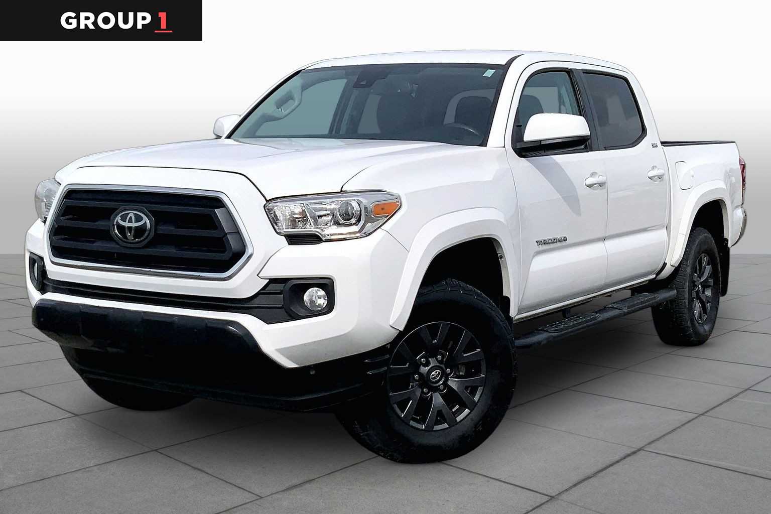 2021 Toyota Tacoma SR5 Super White at Group 1 Toyota Southwest