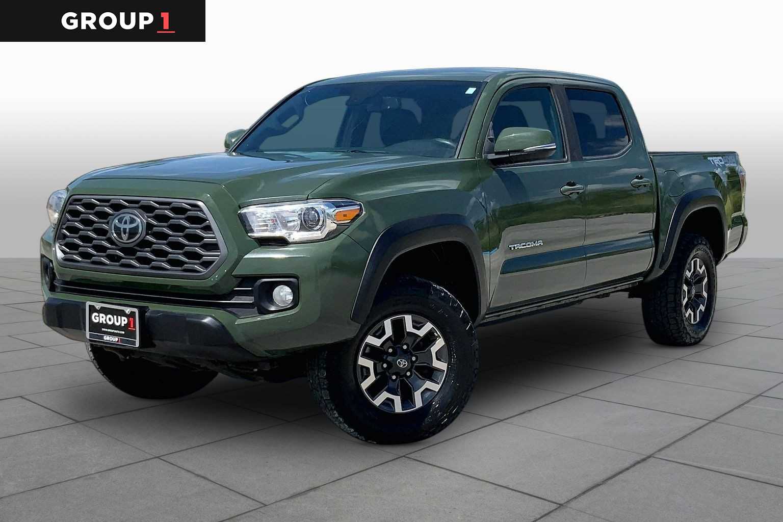 2021 Toyota Tacoma TRD Off Road Army Green at Group 1 GMC Buick South