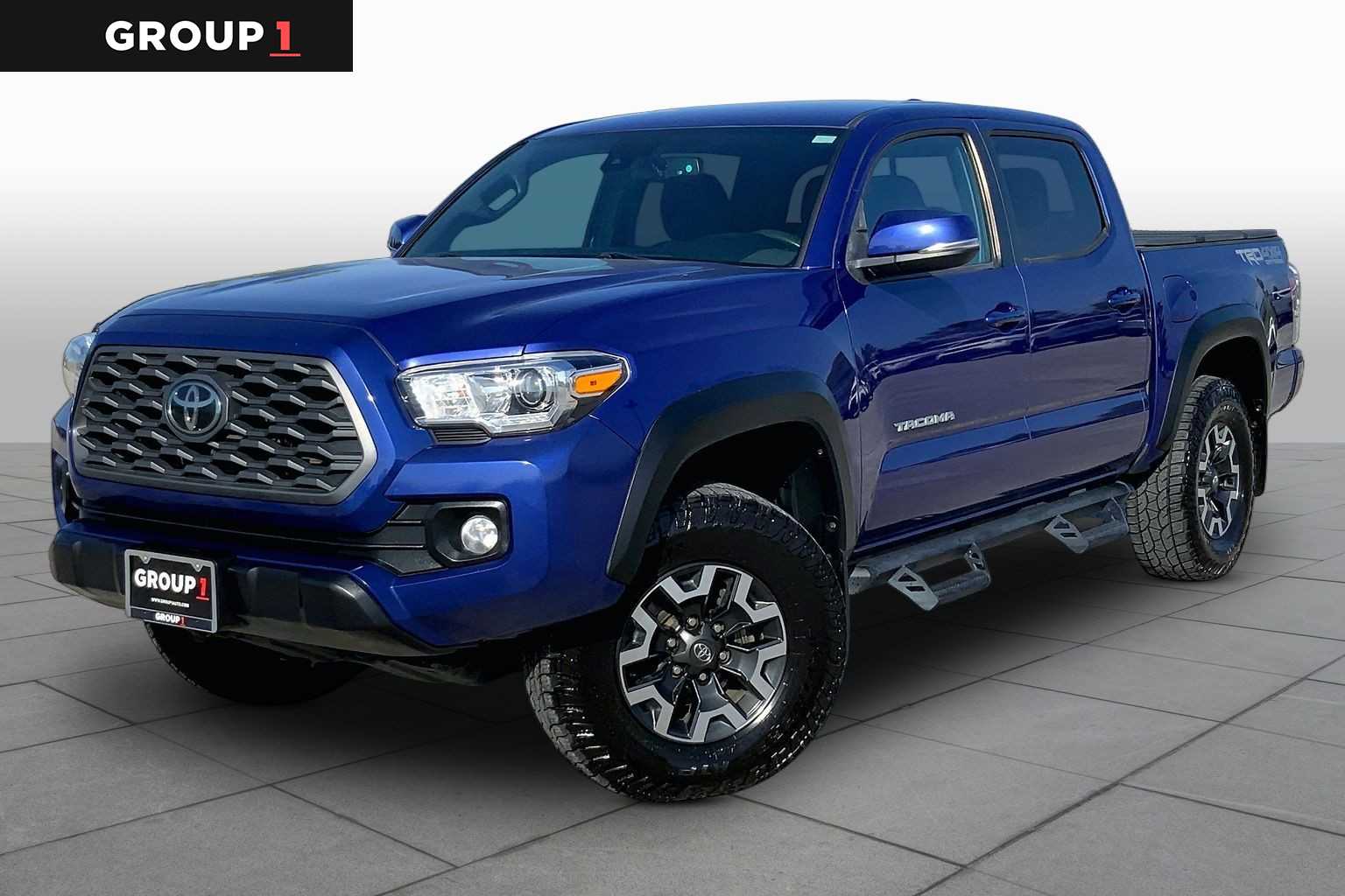 2022 Toyota Tacoma TRD Off Road Blue Crush Metallic at Beck & Masten Kia