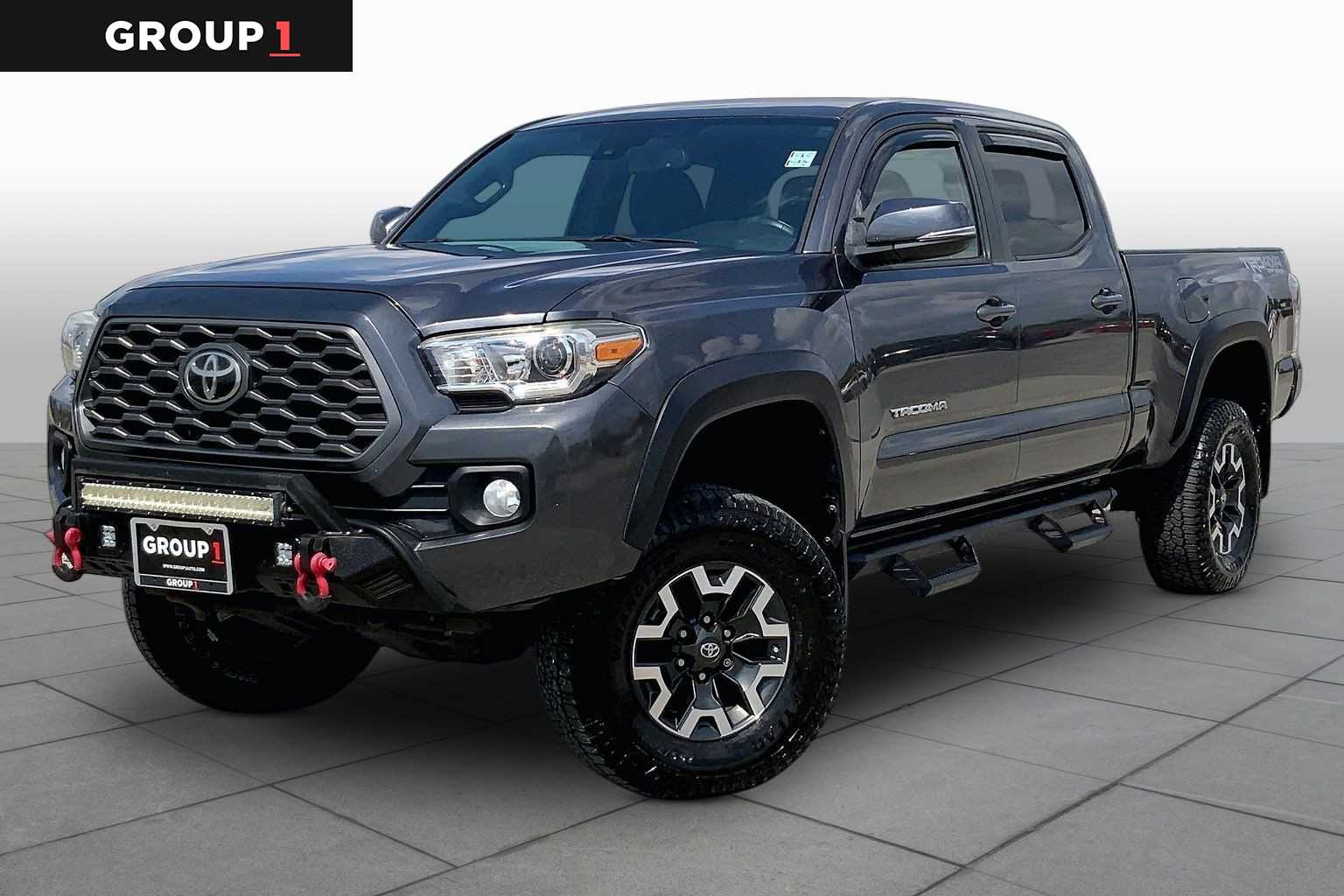 2020 Toyota Tacoma TRD Sport Magnetic Gray Metallic at Group 1 Toyota Southwest