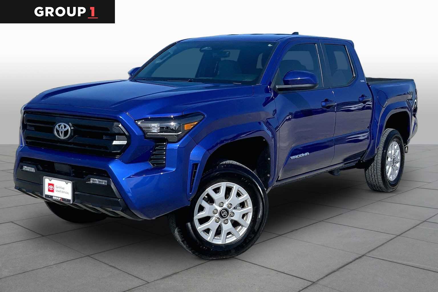 2025 Toyota Tacoma SR5 Blue Crush Metallic at Group 1 Toyota Southwest