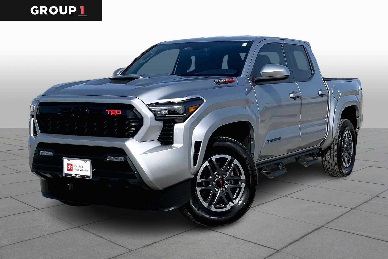 2024 Toyota Tacoma TRD Sport Celestial Silver Metallic at Group 1 Toyota Southwest