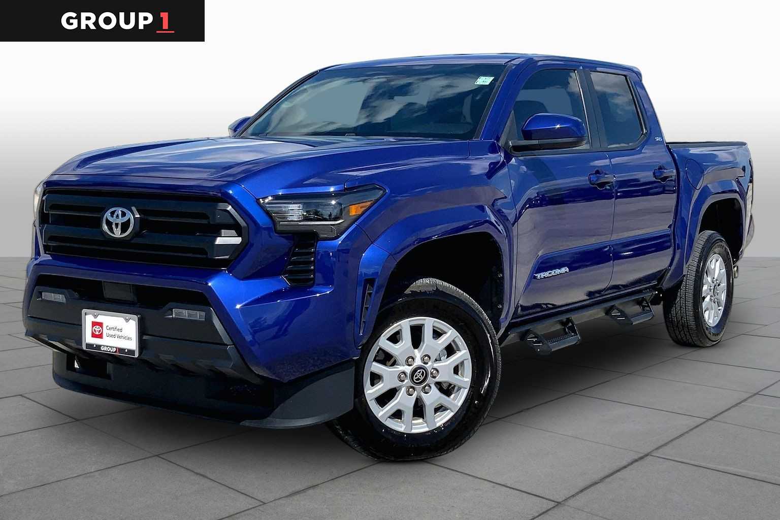 2025 Toyota Tacoma SR5 Blue Crush Metallic at Group 1 Toyota Southwest