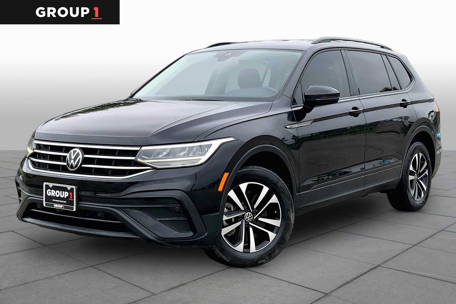 2023 Volkswagen Tiguan S Deep Black Pearl at AutoNation Ford Gulf Fwy