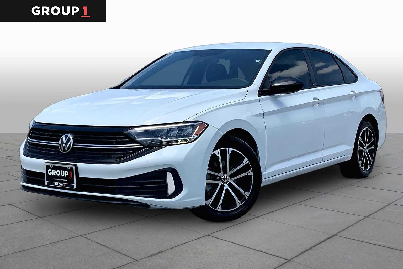 2023 Volkswagen Jetta Sport Pure White at Honda of Clear Lake