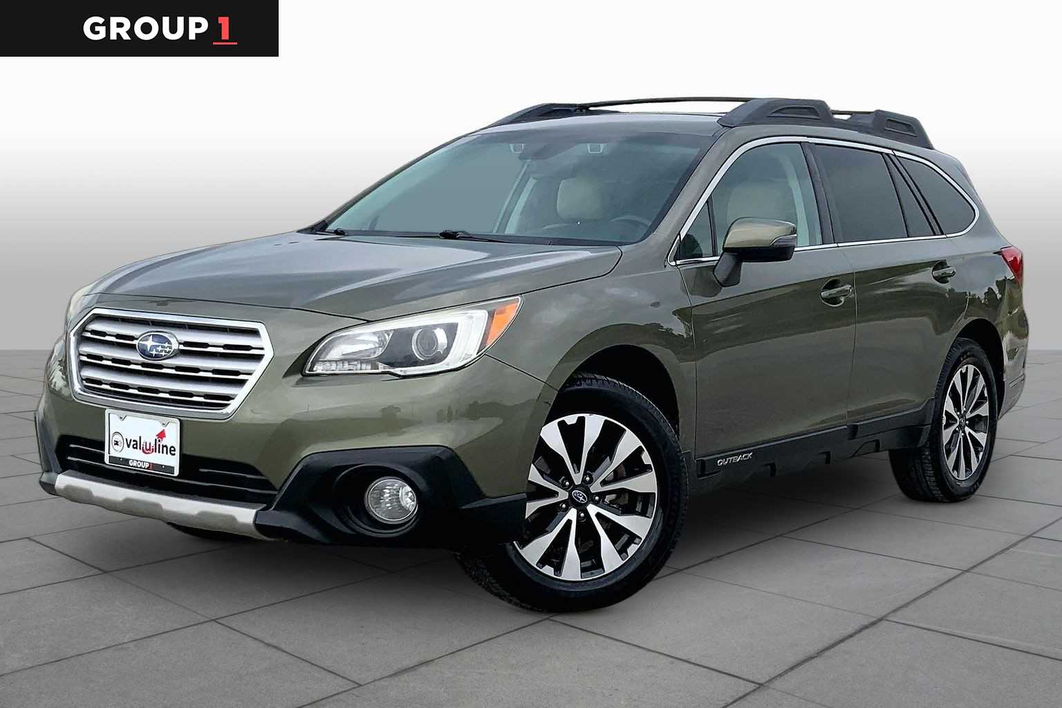 2017 Subaru Outback Limited Wilderness Green Metallic at AutoNation USA Houston