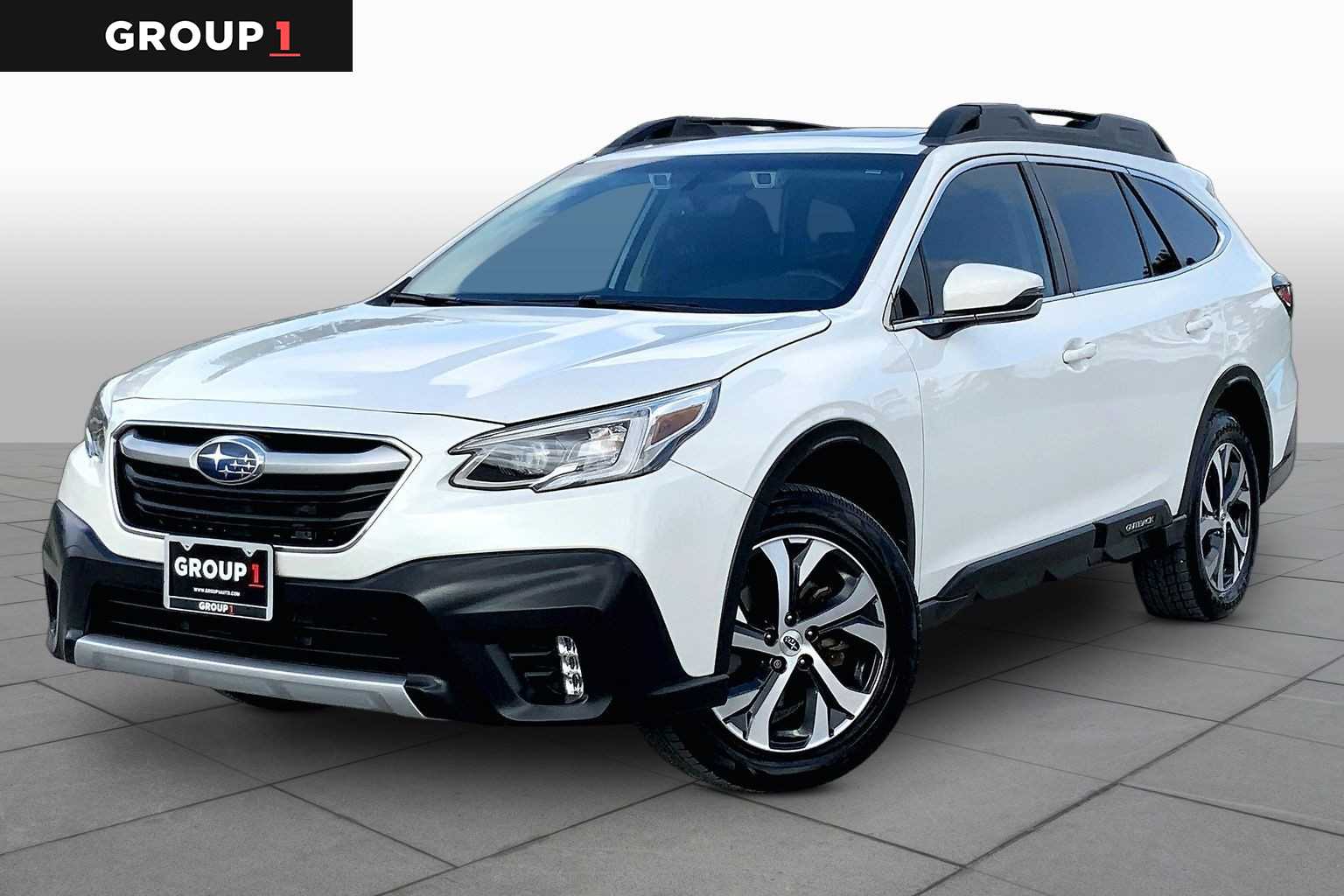 2022 Subaru Outback Limited XT Crystal White Pearl at Group 1 Toyota Southwest