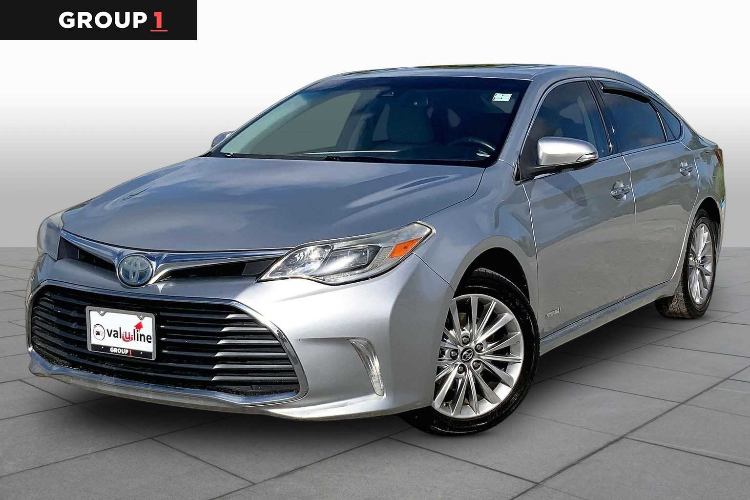 2018 Toyota Avalon Hybrid Limited Celestial Silver Metallic at Group 1 GMC Buick South