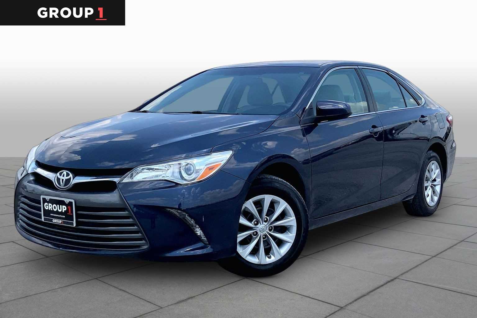 2016 Toyota Camry LE Parisian Night Pearl at Group 1 Toyota Southwest