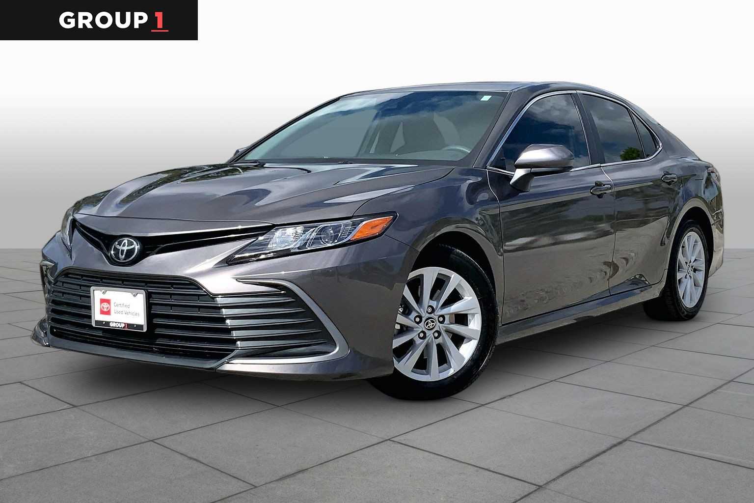 2023 Toyota Camry LE Predawn Gray Mica at Ron Craft Chevrolet Cadillac