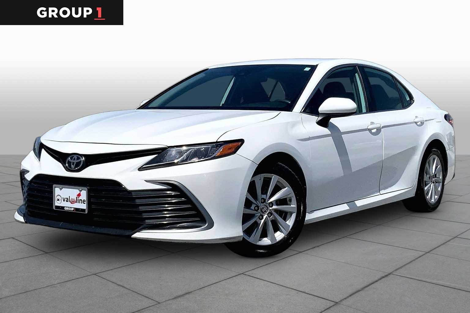 2021 Toyota Camry LE Super White at Group 1 Toyota Southwest