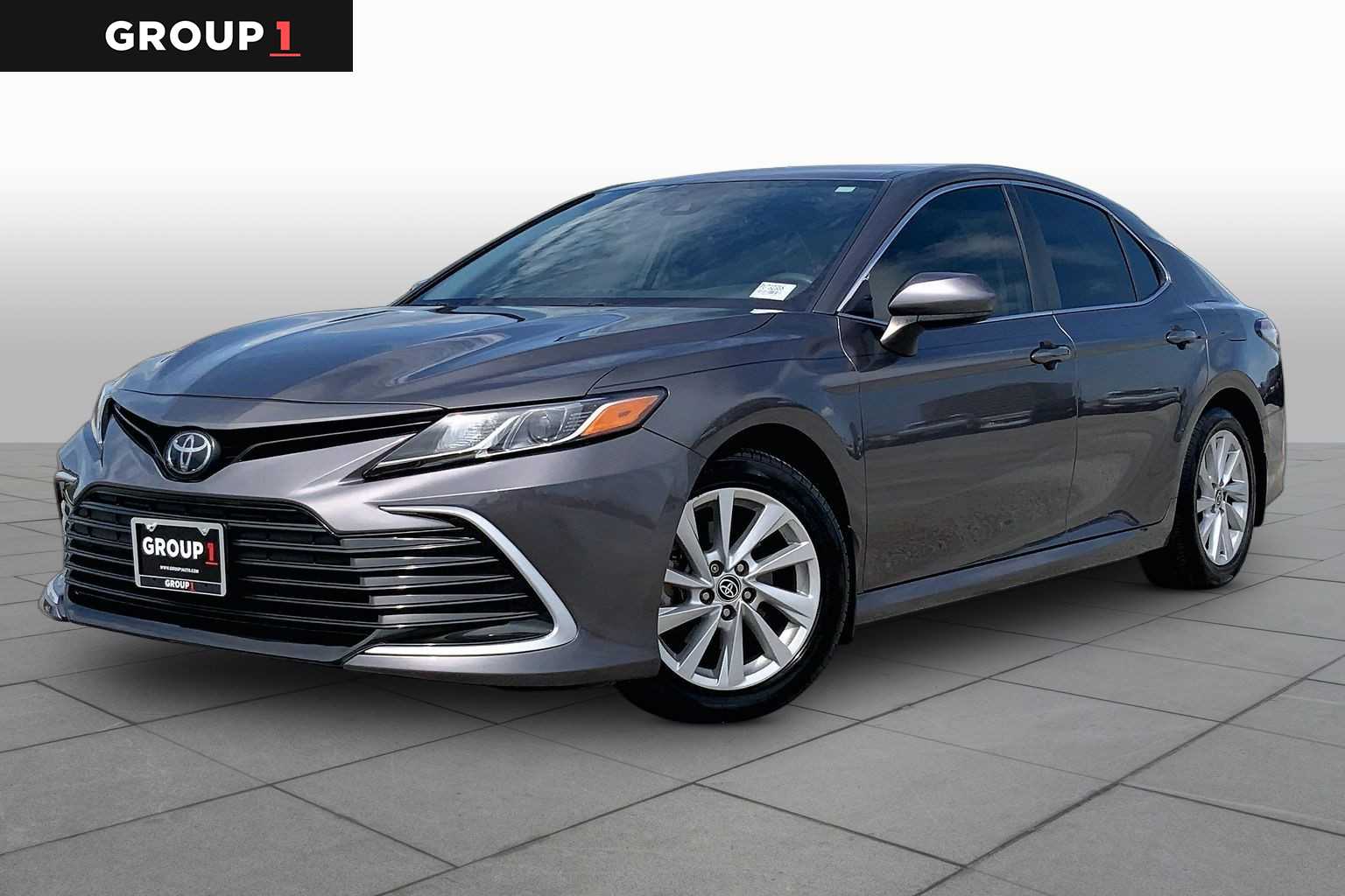 2023 Toyota Camry LE Predawn Gray Mica at Ron Craft Chevrolet Cadillac