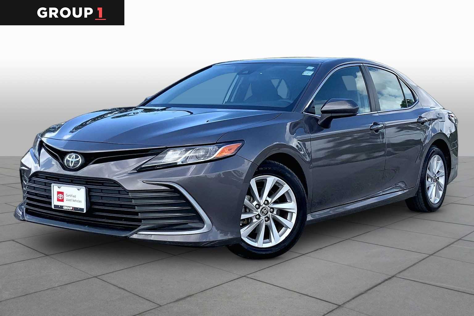 2024 Toyota Camry LE Predawn Gray Mica at Group 1 Toyota Southwest
