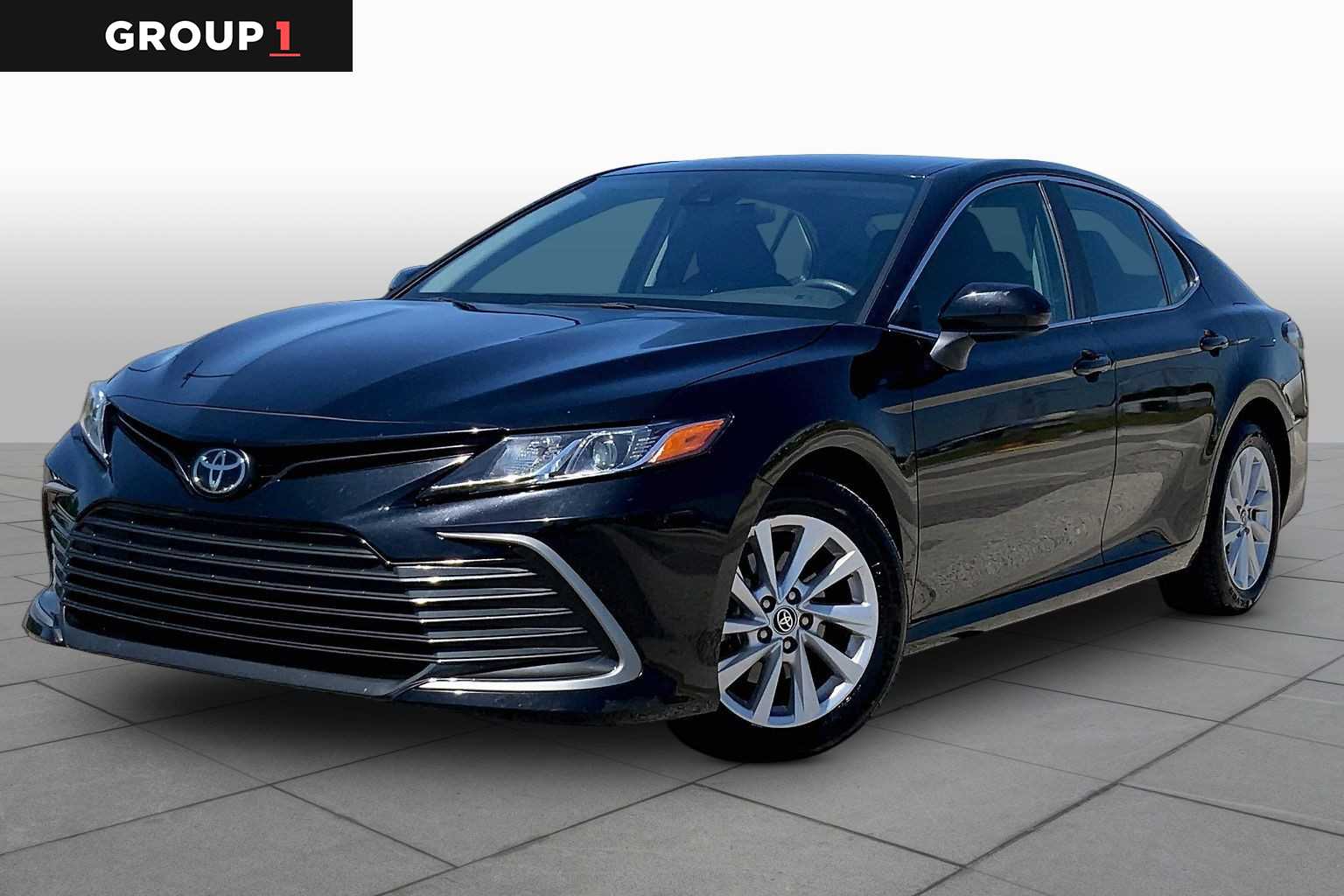 2024 Toyota Camry LE Midnight Black Metallic at Group 1 Toyota Southwest