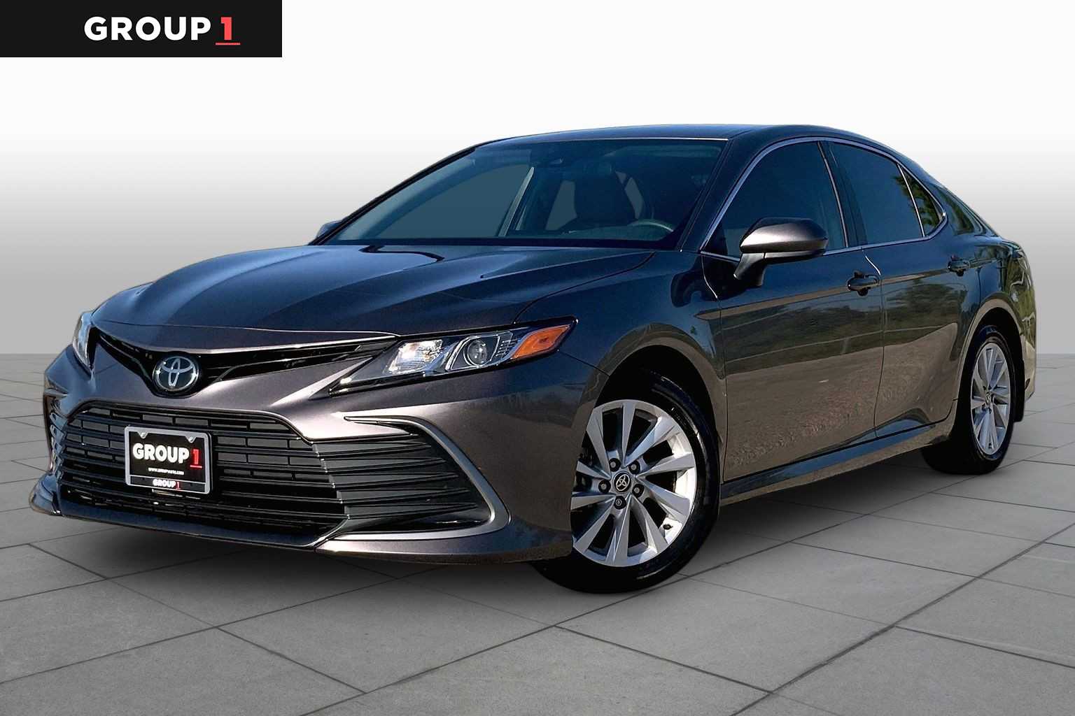 2024 Toyota Camry LE Predawn Gray Mica at HGreg Houston