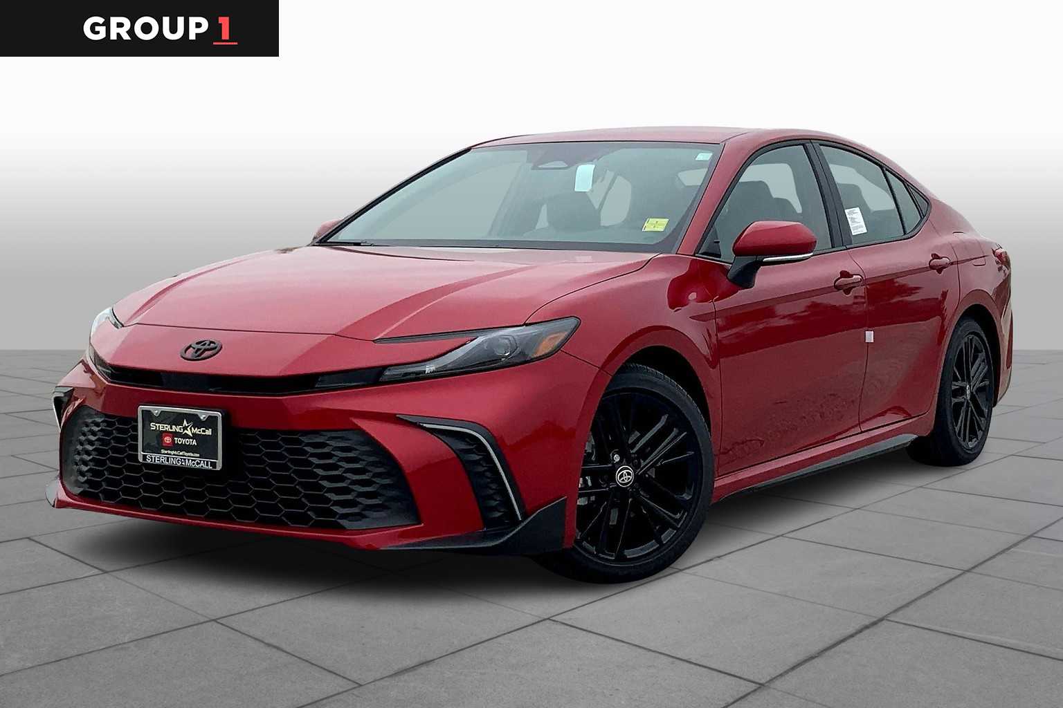 2025 Toyota Camry SE Supersonic Red at AutoNation USA Houston