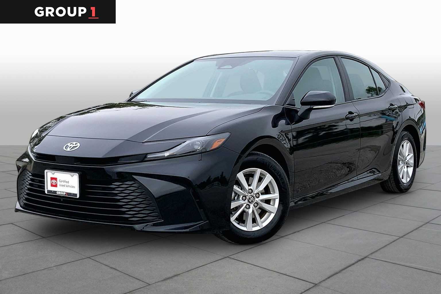 2026 Toyota Camry LE Midnight Black Metallic at Group 1 Toyota Southwest