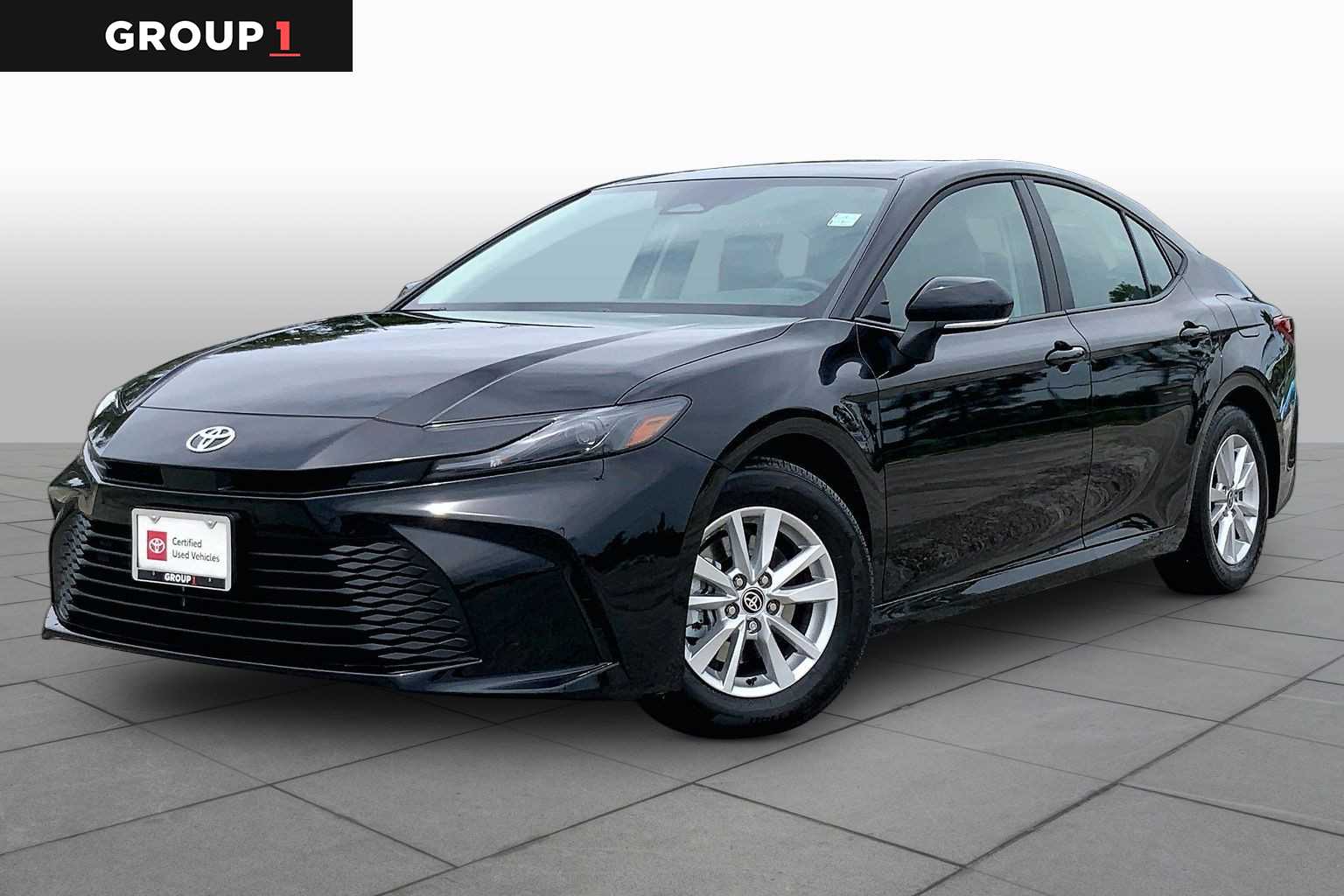 2026 Toyota Camry LE Midnight Black Metallic at AutoNation USA Houston