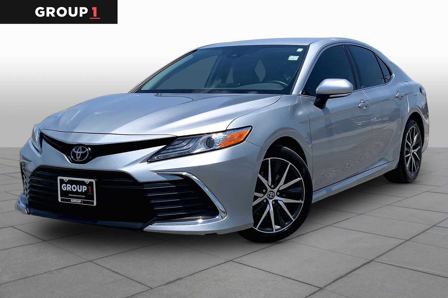 2022 Toyota Camry XLE Celestial Silver Metallic at Group 1 Toyota Southwest