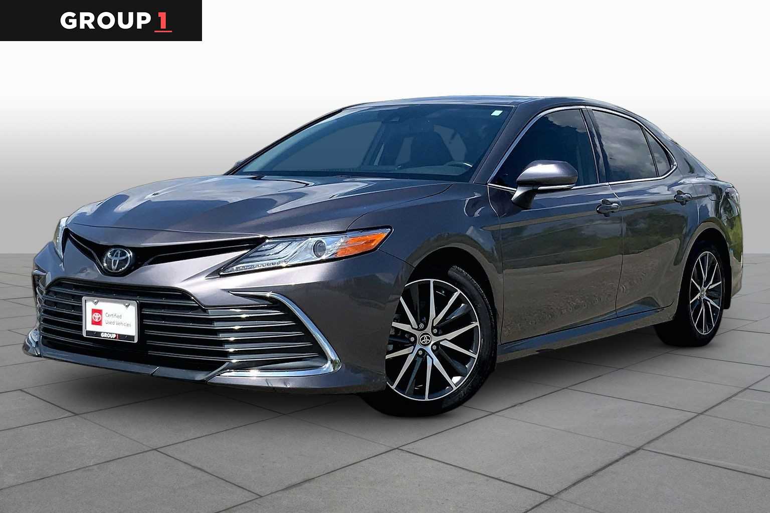 2023 Toyota Camry XLE Predawn Gray Mica at Group 1 Toyota Southwest