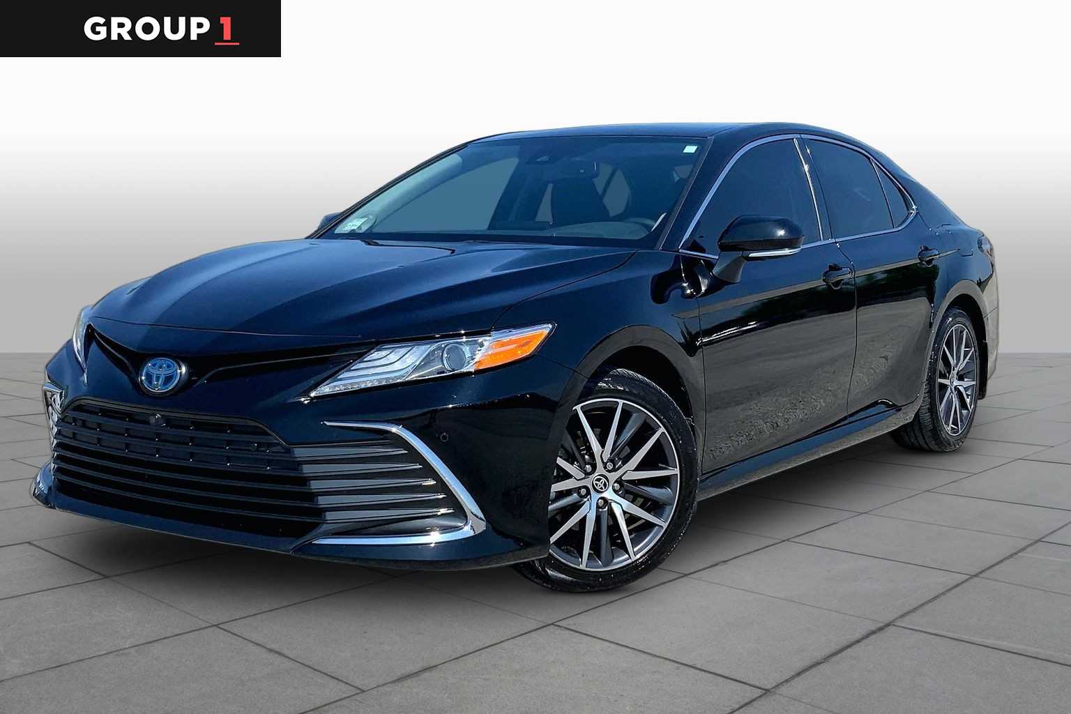 2024 Toyota Camry Hybrid XLE Midnight Black Metallic at Texan GMC Buick