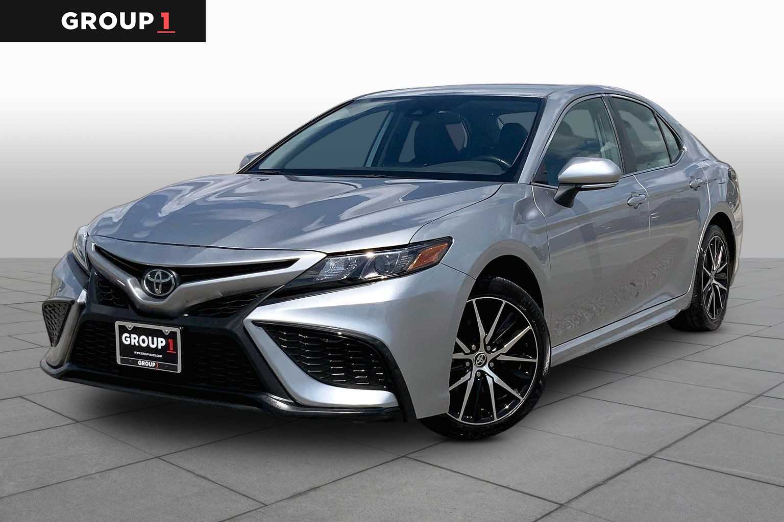 2024 Toyota Camry SE Celestial Silver Metallic at Group 1 Toyota Southwest