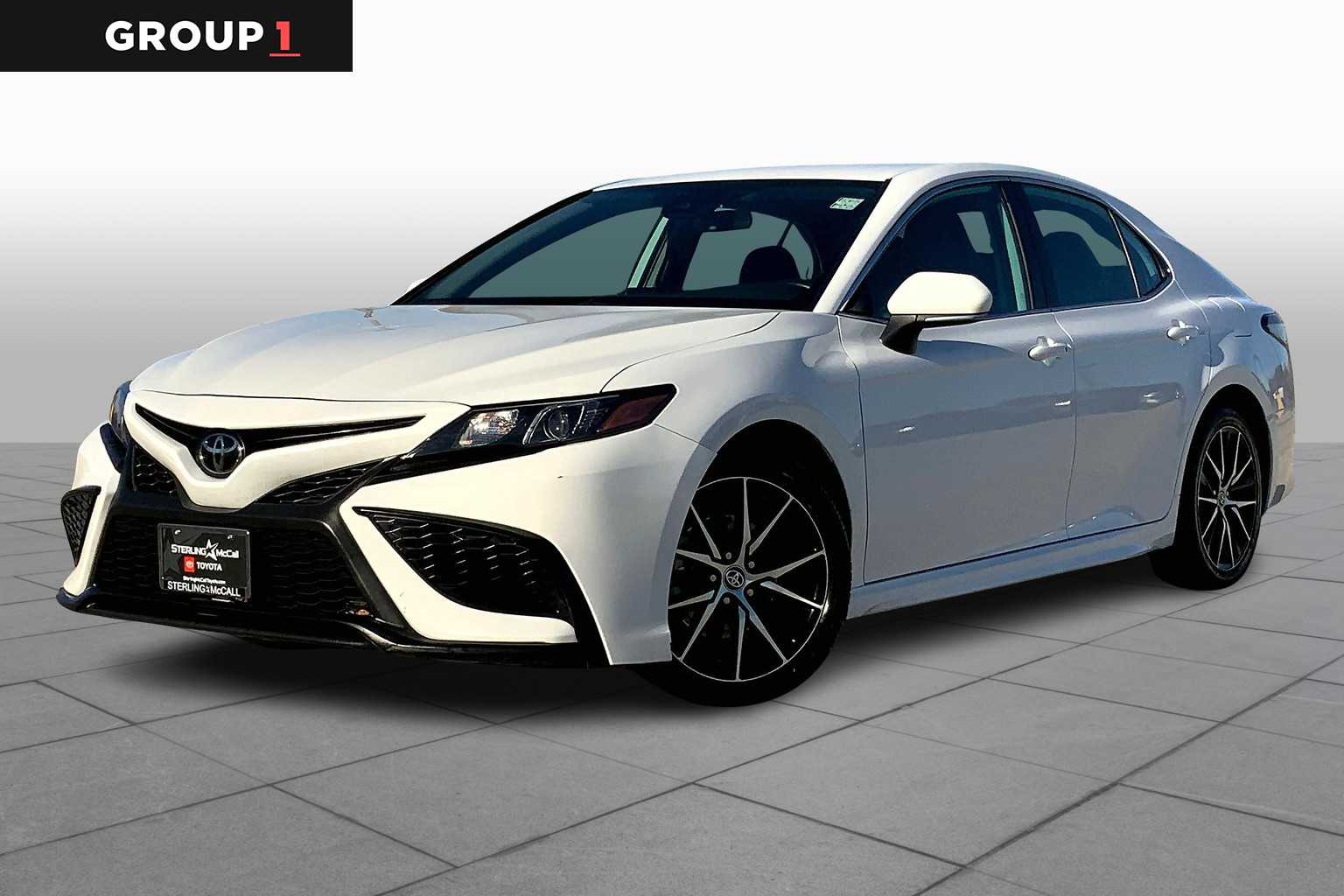2022 Toyota Camry SE White at Group 1 Toyota Southwest