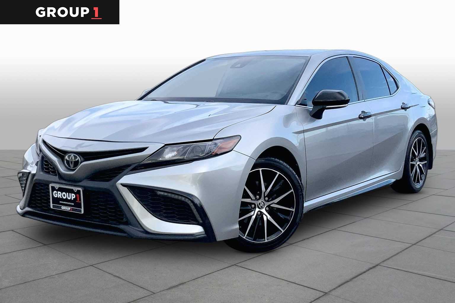 2024 Toyota Camry SE Celestial Silver Metallic at Group 1 Toyota Southwest