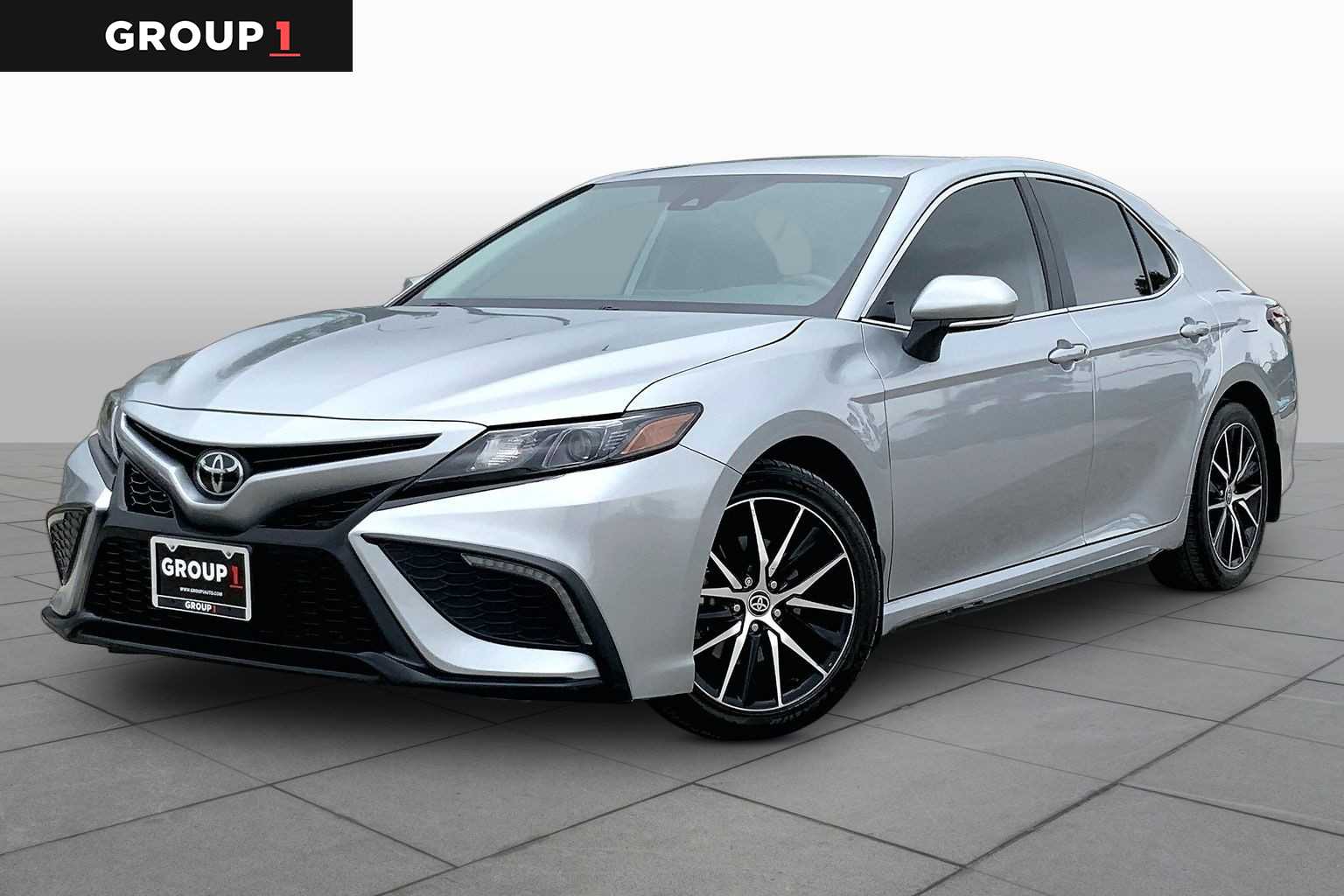 2024 Toyota Camry SE Celestial Silver Metallic at Group 1 Toyota Southwest