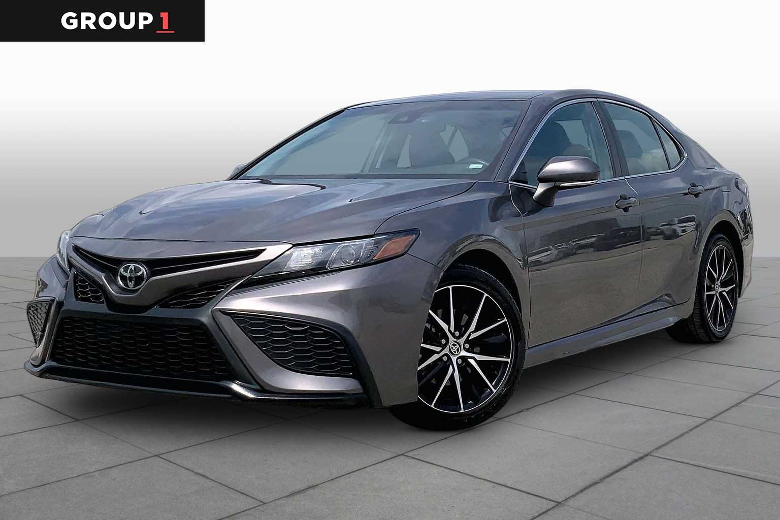 2024 Toyota Camry SE Predawn Gray Mica at Group 1 Toyota Southwest