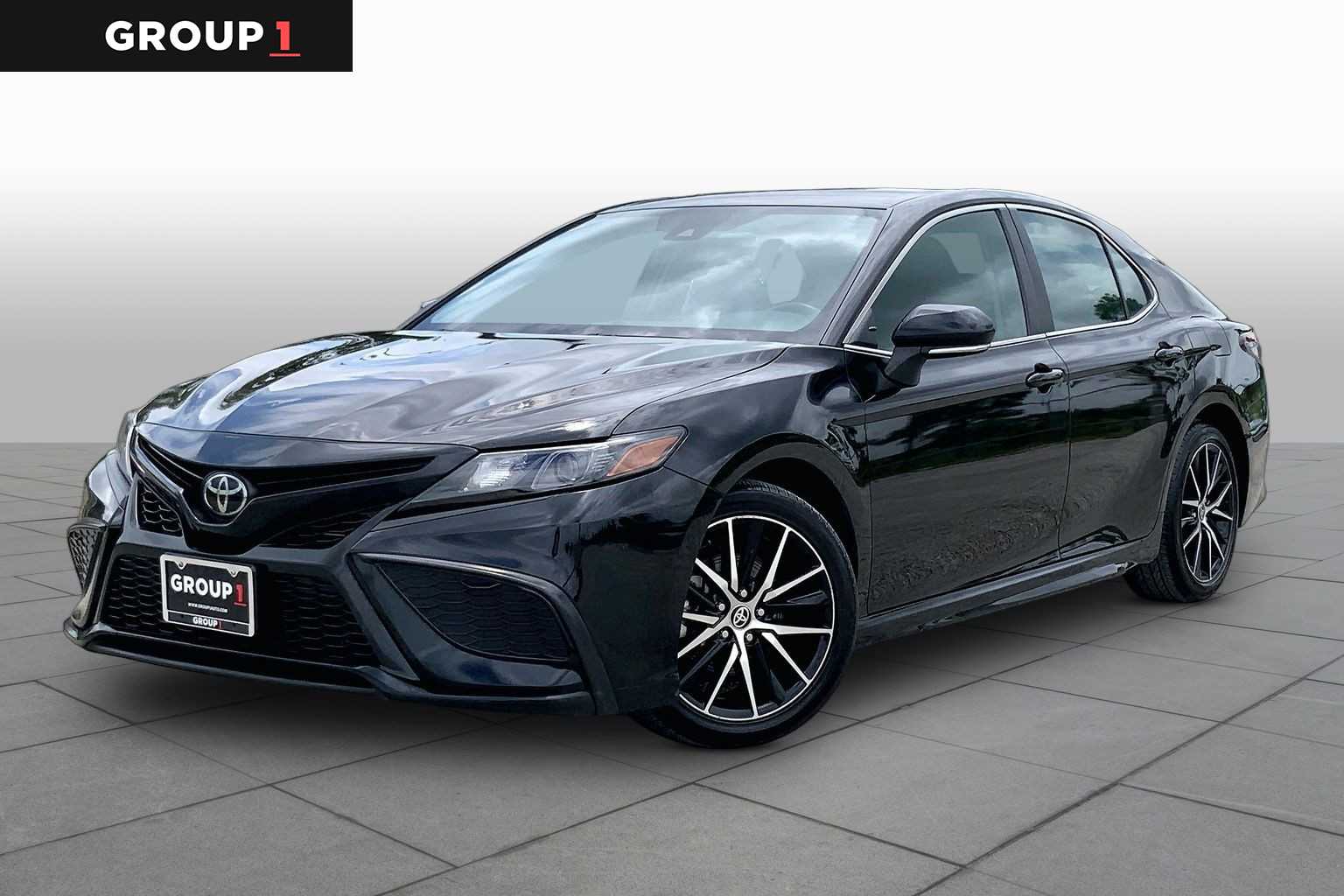 2024 Toyota Camry SE Midnight Black Metallic at Westside Kia