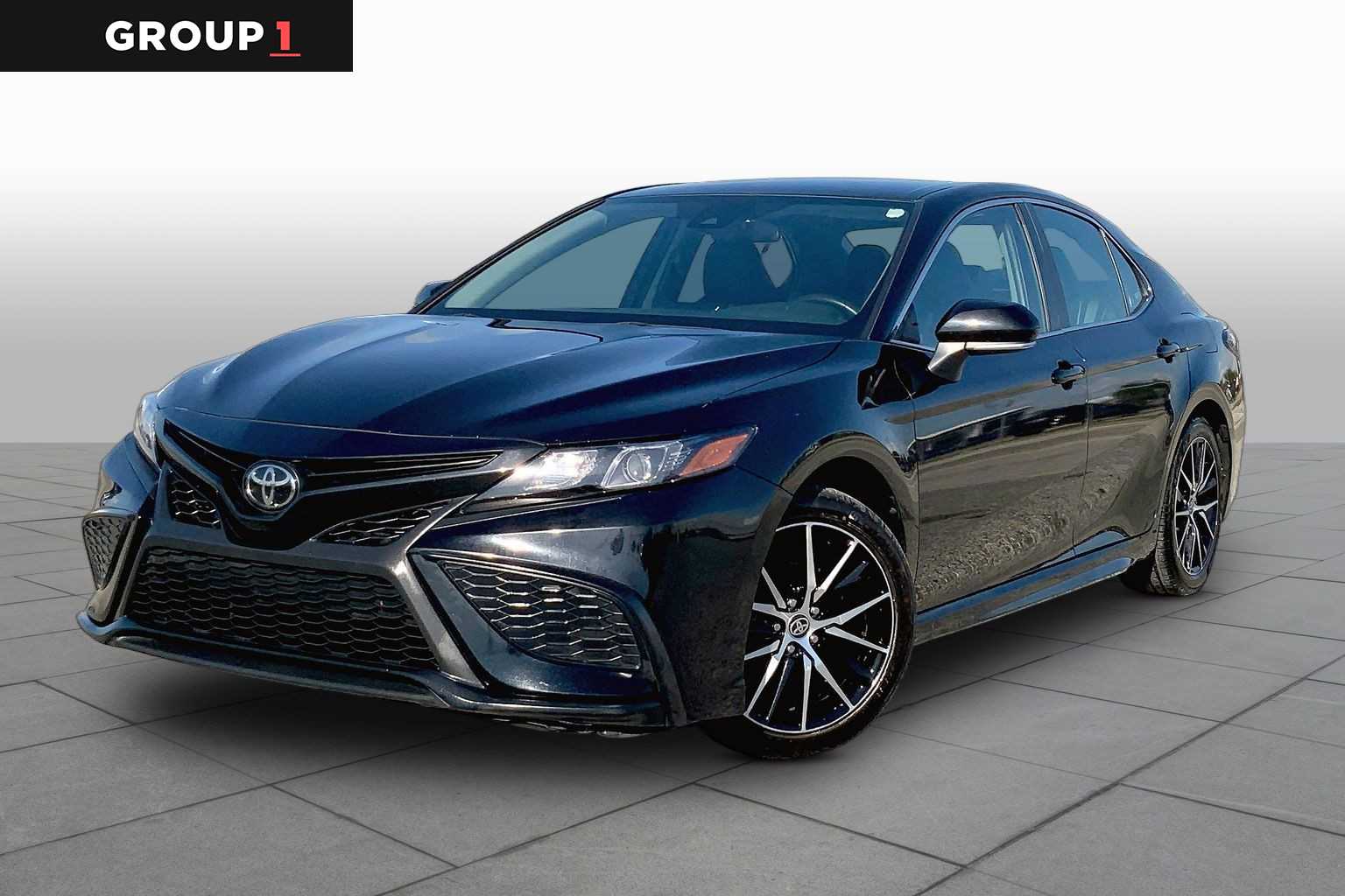 2024 Toyota Camry SE Midnight Black Metallic at Group 1 Toyota Southwest