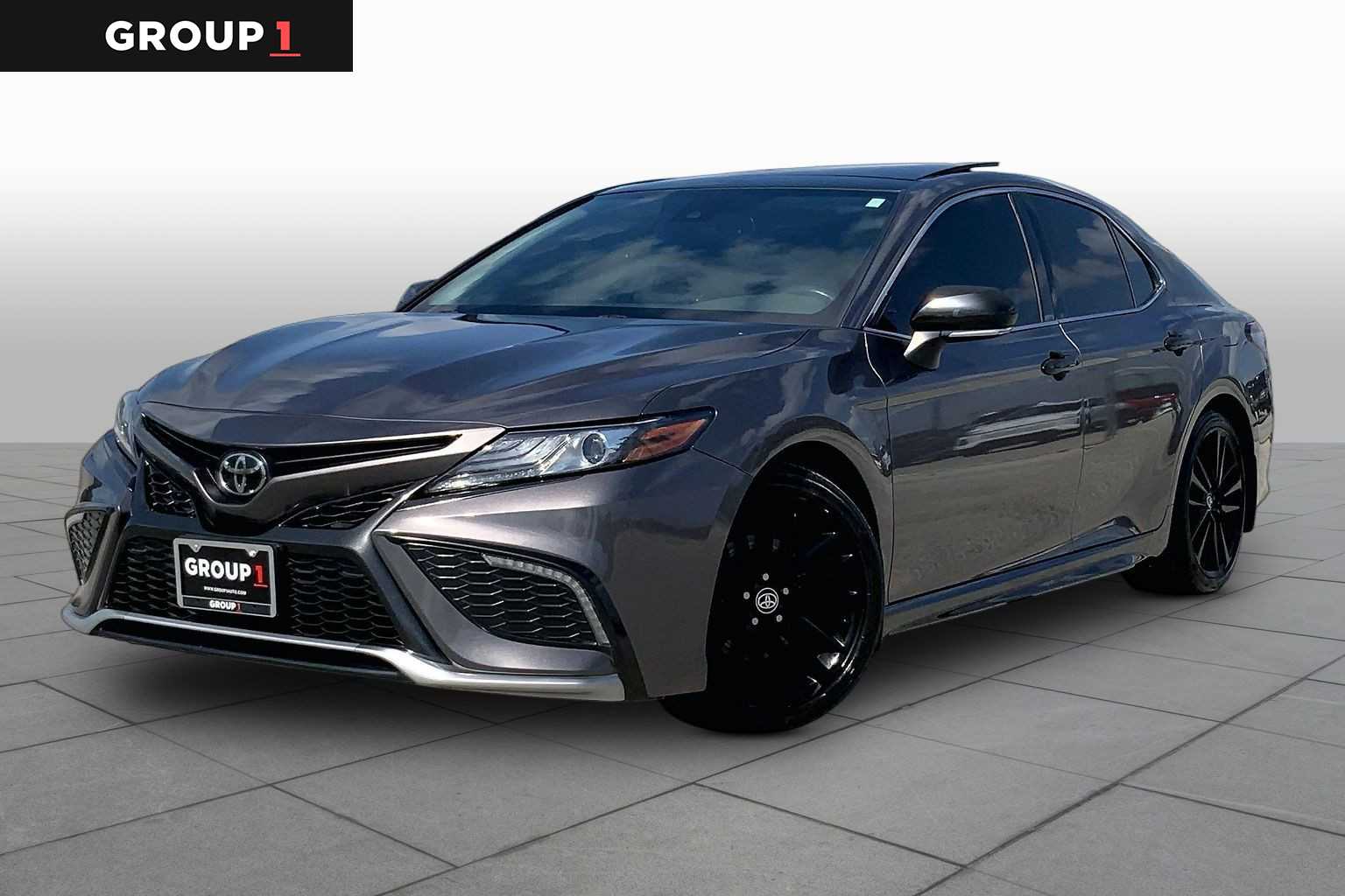 2022 Toyota Camry XSE Predawn Gray Mica at Group 1 Toyota Southwest