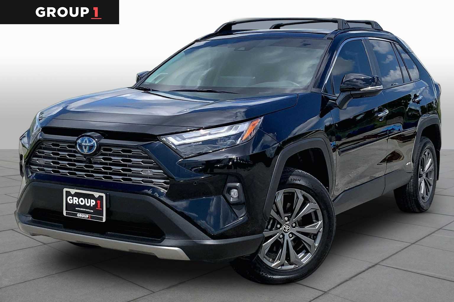 2024 Toyota RAV4 Hybrid Limited Midnight Black Metallic at Group 1 Toyota Southwest