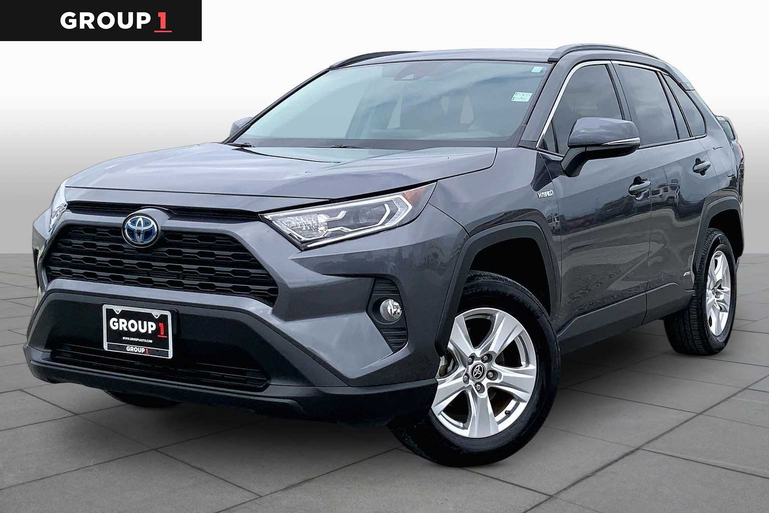 2021 Toyota RAV4 Hybrid XLE Magnetic Gray Metallic at Lexus Southwest Houston