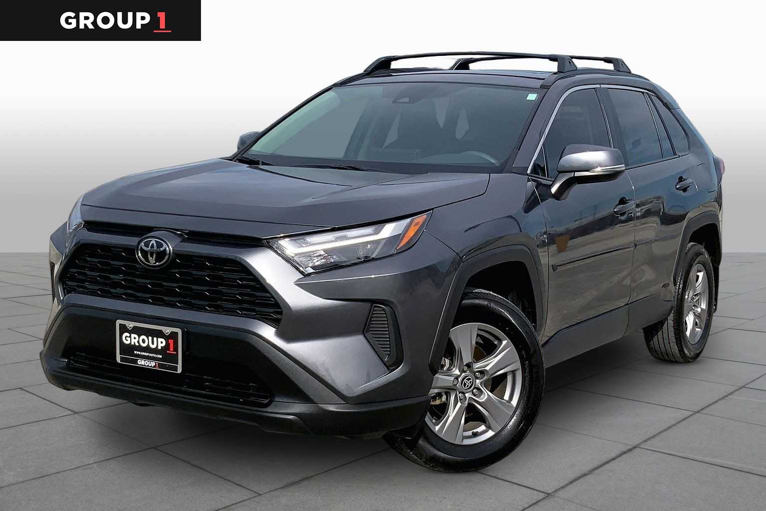 2025 Toyota RAV4 Hybrid XLE Magnetic Gray Metallic at Group 1 Toyota Southwest