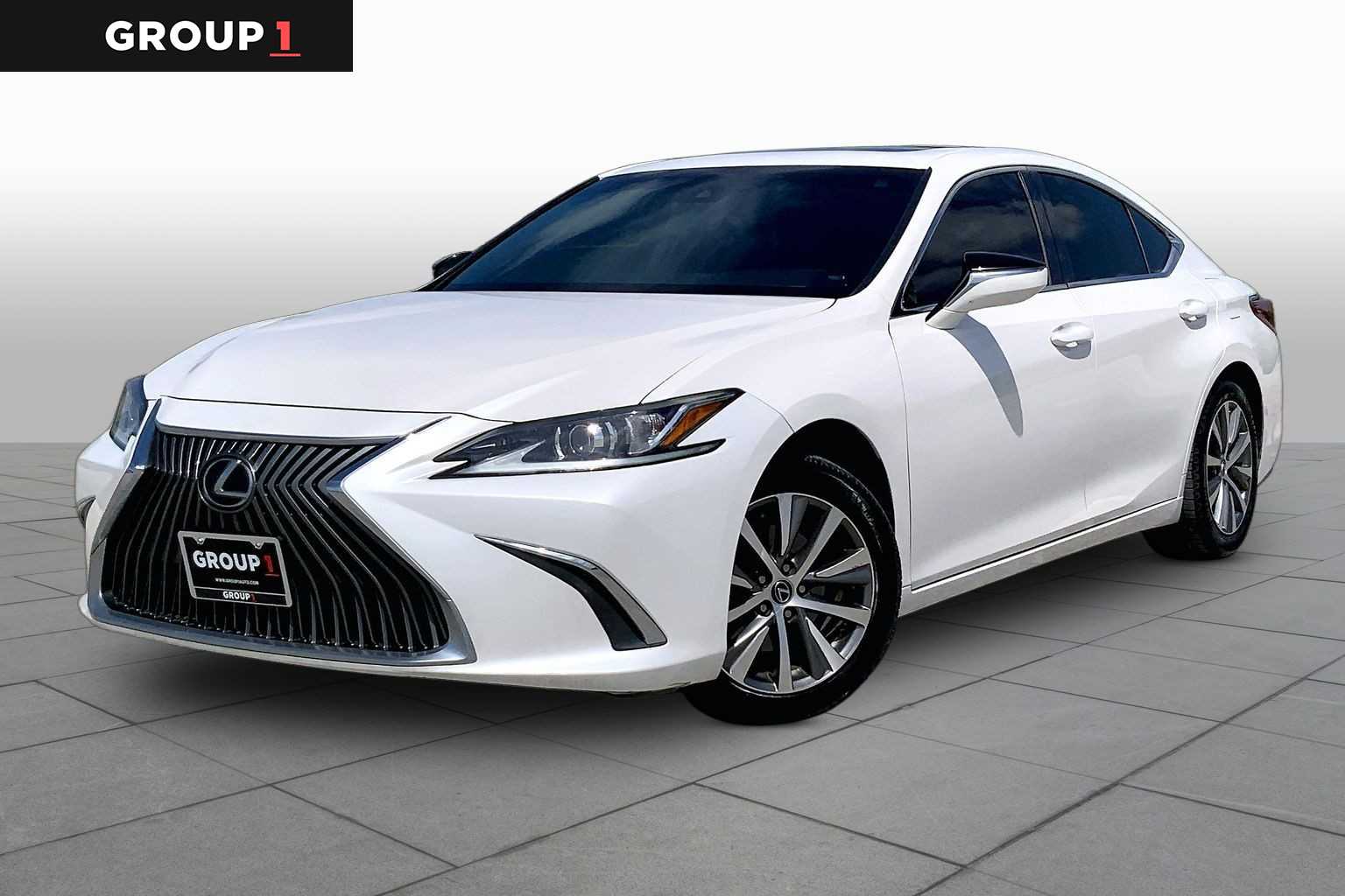 2019 Lexus ES 350  Eminent White Pearl at Lexus of Clear Lake