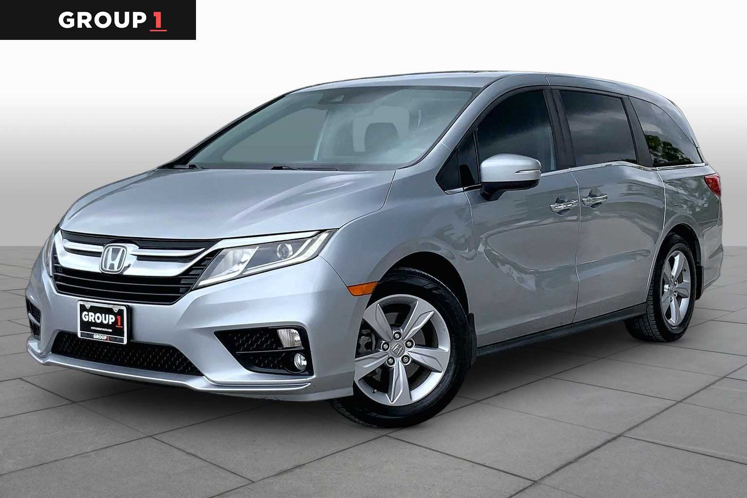 2019 Honda Odyssey EX-L w/Navi/RES Lunar Silver Metallic at AutoNation USA Houston
