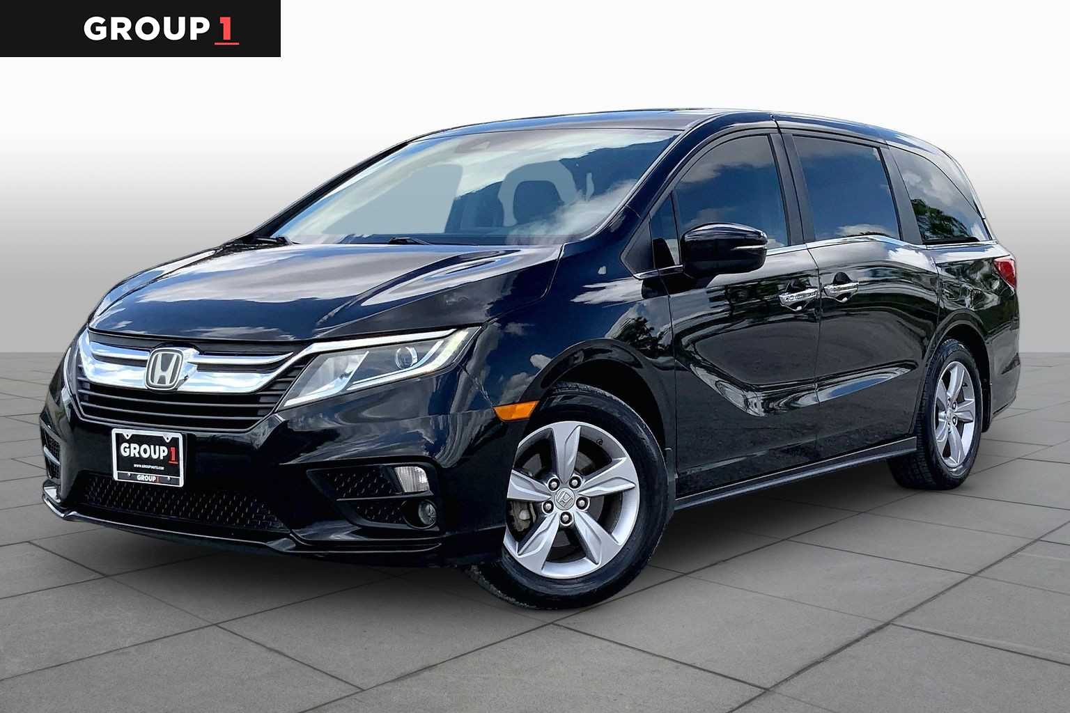 2018 Honda Odyssey EX-L Crystal Black Pearl at HGreg Houston