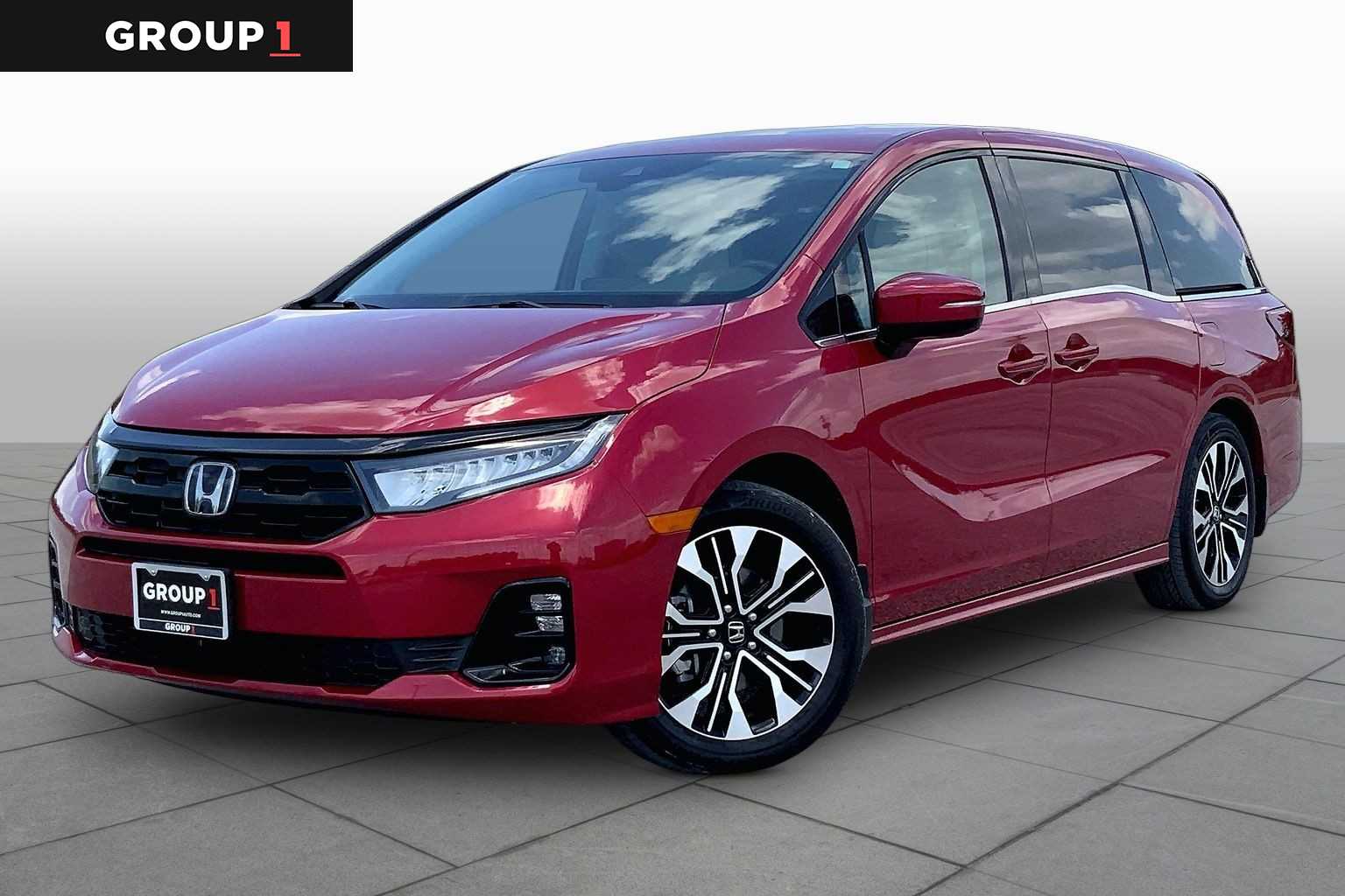 2025 Honda Odyssey Elite Radiant Red Metallic II at Honda of Clear Lake