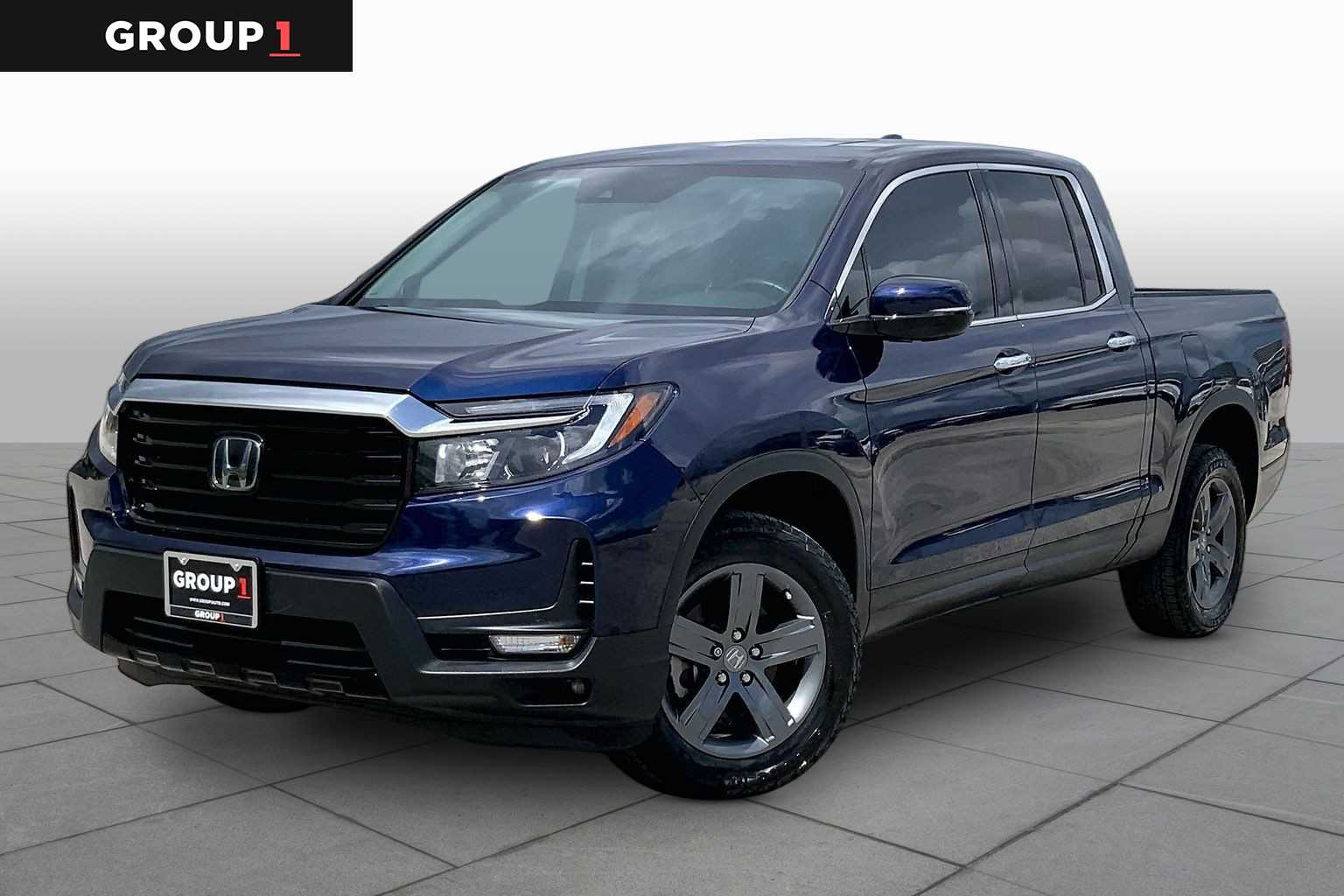 2023 Honda Ridgeline RTL-E Obsidian Blue Pearl at Honda of Clear Lake