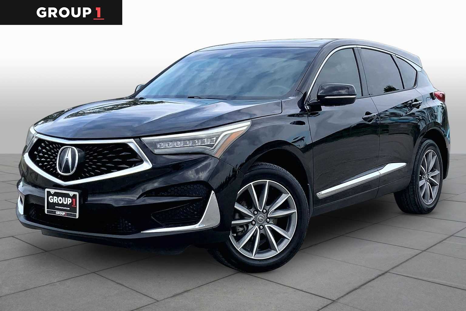 2020 Acura RDX w/Technology Pkg Majestic Black Pearl at AutoNation USA Katy