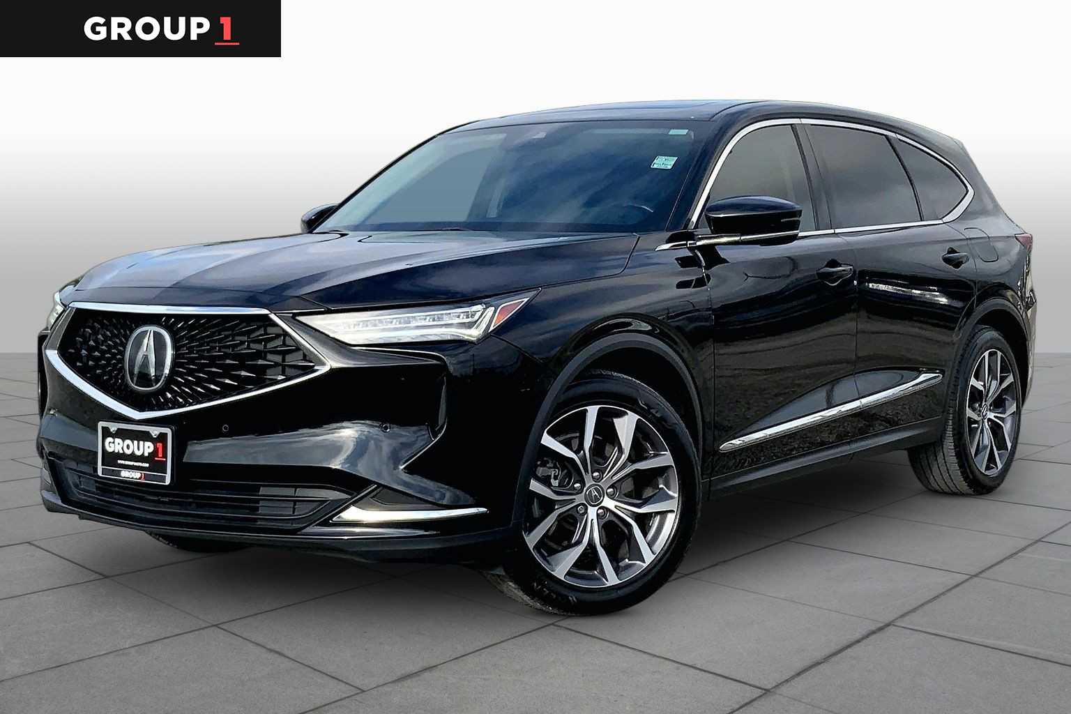 2024 Acura MDX w/Technology Package Majestic Black Pearl at Group 1 Toyota Southwest