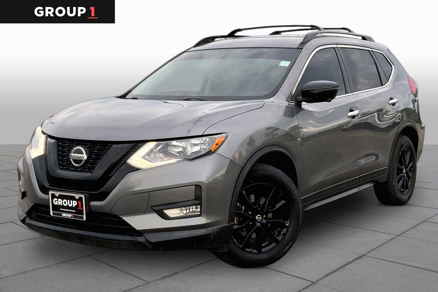 2018 Nissan Rogue SV Gun Metallic at Sterling McCall Nissan